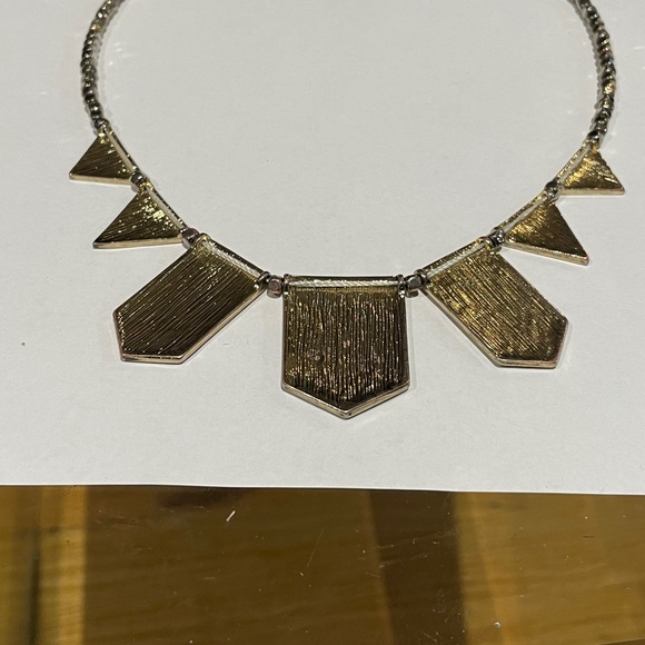HOUSE OF HARLOW 1960. Collar Necklace Gold plated - Picture 9 of 9